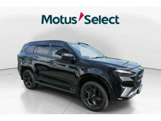 2025 isuzu mu-x 3.0d onyx xt 4x4 auto