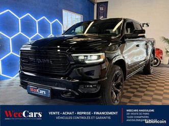dodge ram dodge 1500 limited - 5.7 hemi 401ch bva8 e85 - garantie 12 mois tva recuperable