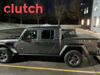 2023 jeep gladiator rubicon 4x4 w/ apple carplay, heated front s