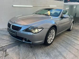 bmw 645 ci série 6 (e63) cabriolet - 333ch - gps - 64540 kms - bva - historique limpide - 1ere main