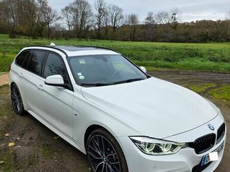 bmw 335d f31 break m sport 313cv bva 8 blanc alpinweiss