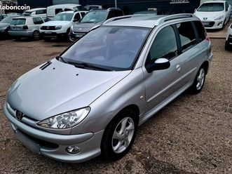 peugeot 206 sw 1.6 i 16v 110cv boîte auto trendy - garantie 12 mois
