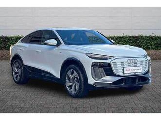 2025 audi q6 e-tron 225kw performance 100kwh s line 5dr auto suv electric automatic