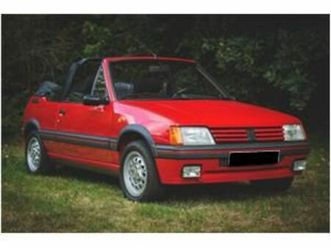 pour cause état de santé, vends ma 205 cti 1.6 l en cours de restauration. moteur refait à neuf, pneus neufs et nombreuses pièces neuves véhicule complet