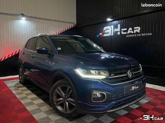 volkswagen t-cross 1.0 tsi 110ch r-line dsg7
