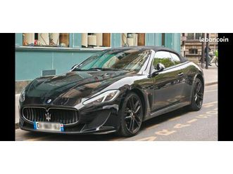 maserati mc stradale noire