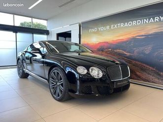 bentley continental gt w12 6.0 speed