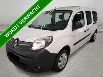 renault kangoo z.e. 100% ev. 44kw / 33kwh./ maxi-l2 / 5pers. / 2x schuifdeur / navigatie / pdc+camera / apk 10-2026