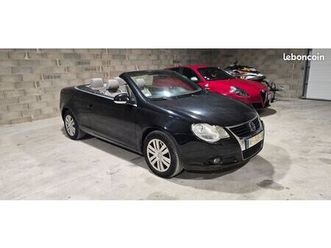 volkswagen eos cabriolet sportline 2l tdi 140cv révisé garantie ct ok