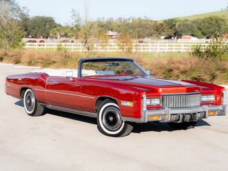1976 cadillac eldorado convertible