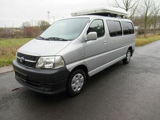 toyota hiace doka 2.5 d4-d 2.hd./klima/ahk/rostfrei/bestzustand!