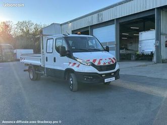 iveco daily benne double cabine 35c18d clim camera de recul