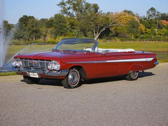 1961 chevrolet impala convertible, honduras maroon, long-term ownership,