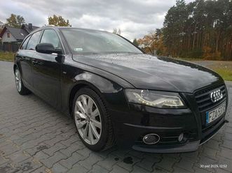 audi a4 b8 2.0 tdi, oryginalny s-line z vinu lubsko • olx.pl