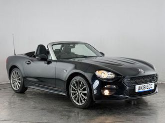 2018 fiat 124 1.4 multiair 124 spider lusso