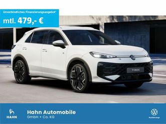 volkswagen t-roc r-line 1,5etsi dsg ahk nav hud 360 led 19z
