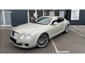 bentley continental gt 6.0 speed
