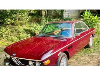 1971 bmw e9 rouge foncé manuel, 4 vitesses conduite à gau...