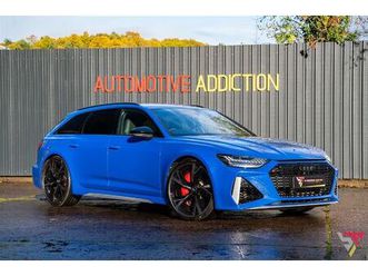 2021 audi rs6 c8 avant (nogaro edition) 4.0tfsi v8 tiptronic quattro 600ps | audi exclusive nogaro blue