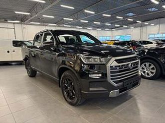 kgm musso grand 2.2 4x4 blackline+ cng direktleverans