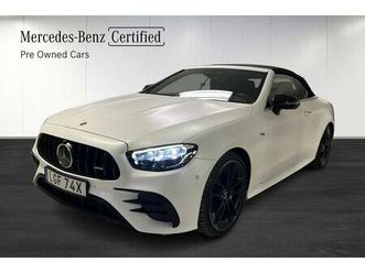 e 53 4matic+ cabriolet rattvä / värmare /