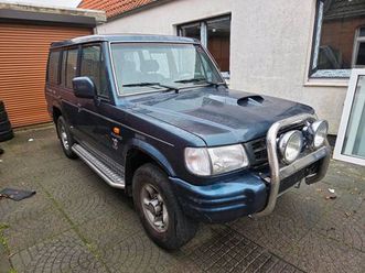 mitsubishi hyundai galloper 2.5 td | 7-sitzer | 4x4 | tüv neu