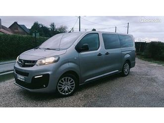 opel zafira électrique 75kw spacetourer jumpy traveller expert vivaro