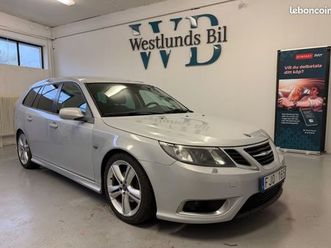 saab 9-3 aero sportcombi 2.8 turbo v6 250 ch bva - cuir - attelage - 192400 km