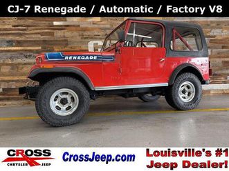 used 1976 jeep cj-7 renegade