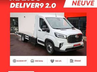 deliver9 2.0 150ch porte voiture neuf roues jumelées