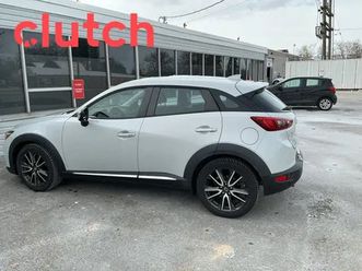 2016 mazda cx-3 gt awd w/ cruise control, navigation, rearview c