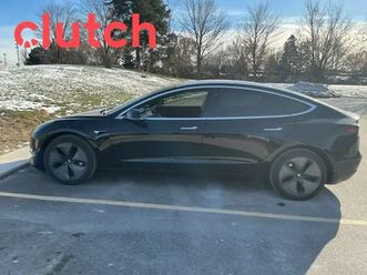2018 tesla model 3 mid range w/ nav, heated front seats, rearvie