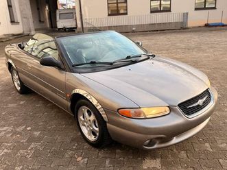 chrysler stratus 2,5 v6 cabrio/automatik/klima/vollleder/5/27tüv
