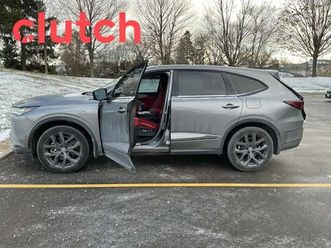 2022 acura mdx awd w/ a-spec pkg. w/ apple carplay, heated front