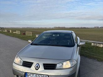 renault megane 2 cabrio turbia • olx.pl