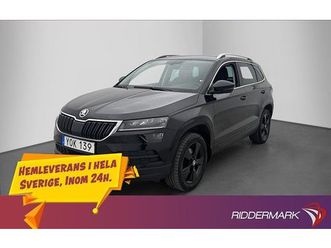 skoda karoq 1.0 tsi businessline värm kamera canton carplay