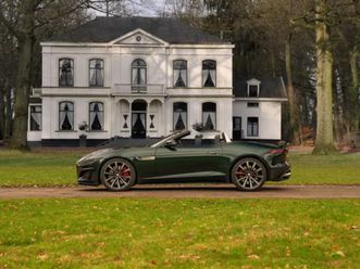 jaguar f-type p575 awd r | meridian | stoelventilatie | british racing green metallic