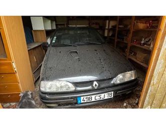 1992 renault 19 convertible noir manuel, 5 vitesses condu...