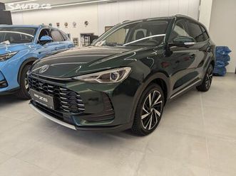 mg zs zs hev exclusive emerald green