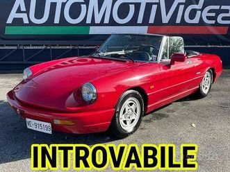 alfa romeo spider spider duetto 1.6 iv serie carb