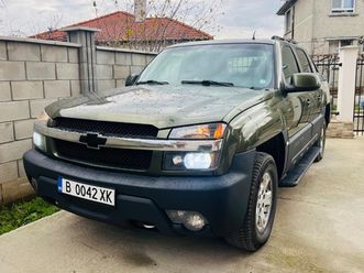 chevrolet avalanche northface lpg 16,499 bgn