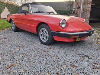 alfa romeo spider 2.0 - 1985