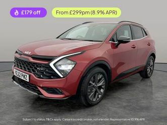 2022 kia sportage 1.6t gdi hev gt-line 5dr auto estate petrol/electric automatic