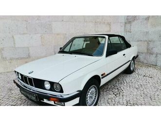 1989 bmw 3 series blanc manuel, 5 vitesses conduite à gau...