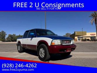 2003 gmc sonoma sls crew cab 4wd