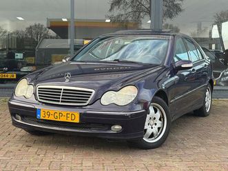 mercedes-benz c-klasse - 180 elegance | automaat | nwe apk | schuifdak | elek stoel | elek ramen