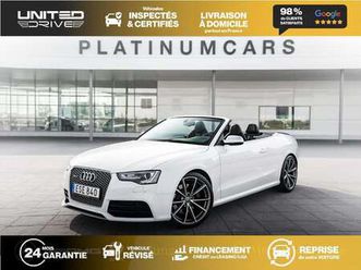 rs5 cabriolet quattro 4.2i v8 fsi - bv s-tronic rs5 cabriolet .