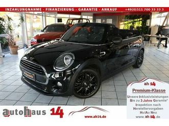 mini one cabrio - sitzheizung-klima-visual-pdc-garan