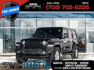 used 2020 jeep wrangler unlimited sport