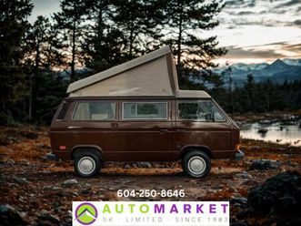 used 1986 volkswagen vanagon blowout sale! campmobile 2.5l subaru engine conversion! inspected & wrnty!